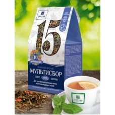 Мультисбор № 15. Для улучшения функции почек и мочевыводящих путей крови