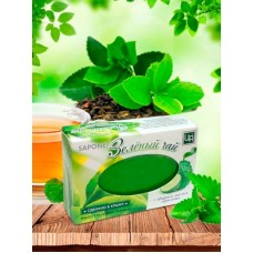 Туалетное мыло SAPONE «Зеленый чай»