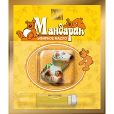Мандарин - эфирное масло с аромамедальоном для детей 