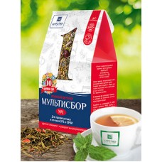 Мультисбор №1 для профилактики и лечения ОРЗ и ОРВИ (фильтр-пакет)