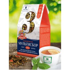 Мультисбор №3 для улучшения работы печени, почек и мочевого пузыря (фильтр-пакет)