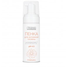Пенка для интимной гигиены Аквабиолис с ромашкой