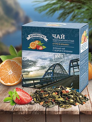 Чай «Утро в Крыму» (на основе зеленого чая)