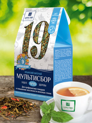Мультисбор №19 для профилактики геморроя 