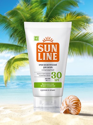 Крем «Sunline» солнцезащитный SPF 30 /06.26