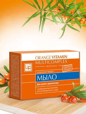 Мыло для сухой и зрелой кожи «Orange Vitamin Multicomplex»