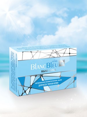 Мыло-скраб для всех типов кожи «Blanc Bleu»