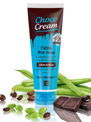 Гель для лица и кожи вокруг глаз с эффектом лифтинга «CHOCO CREAM»