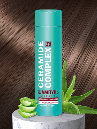 Шампунь бессульфатный «Ceramide Complex» для окрашенных волос 