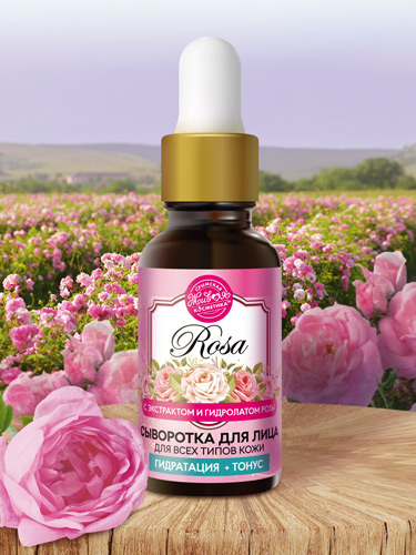 Сыворотка для лица «Rosa» для всех типов кожи /03.26