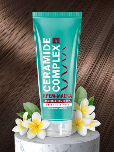 Крем-маска «Ceramide complex» для окрашенных волос 
