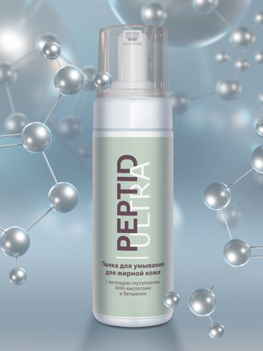 Пенка для умывания для жирной кожи Peptid Ultra 