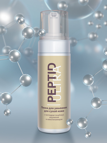 Пенка для умывания для сухой кожи Peptid Ultra