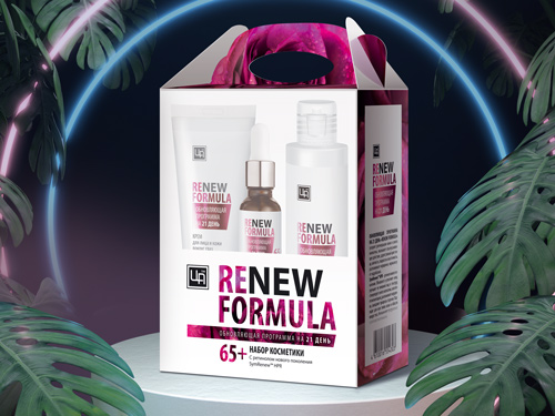 Подарочный набор косметики «Renew Formula 65+»